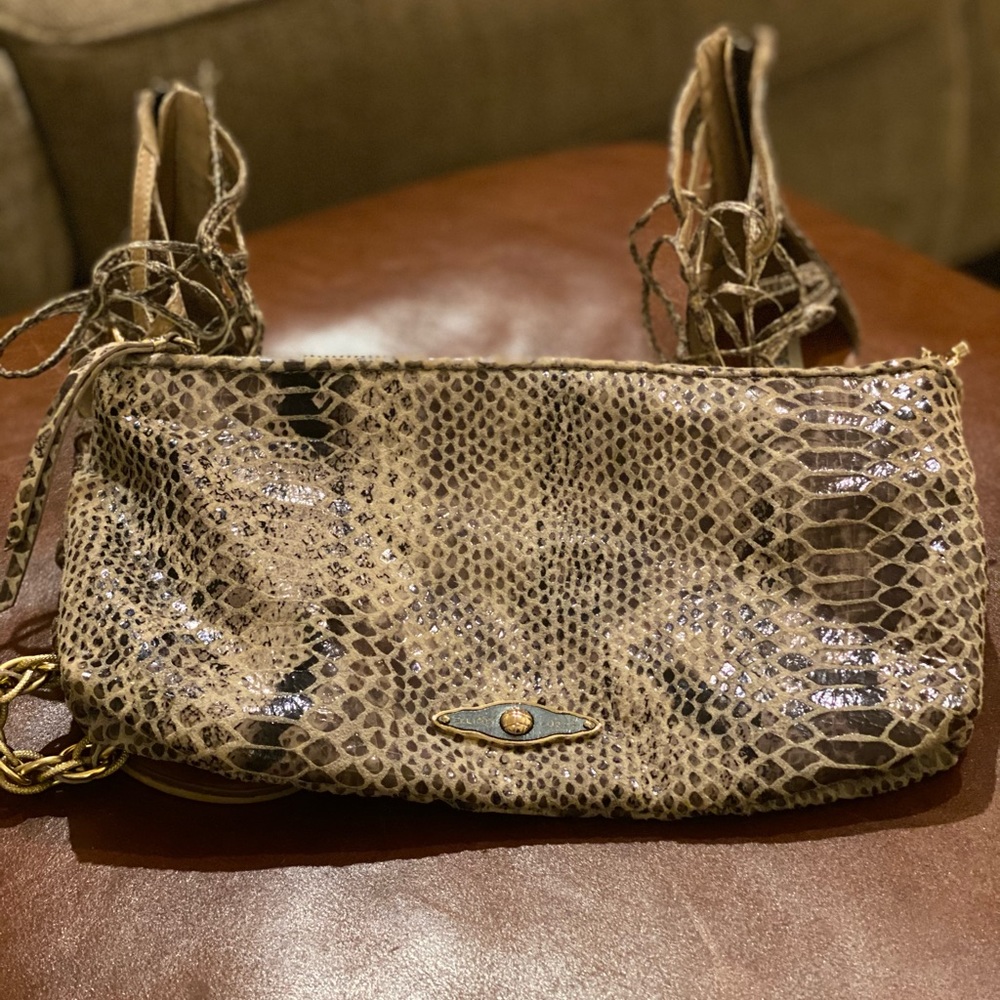 Elliott Lucca Snake Skin purse